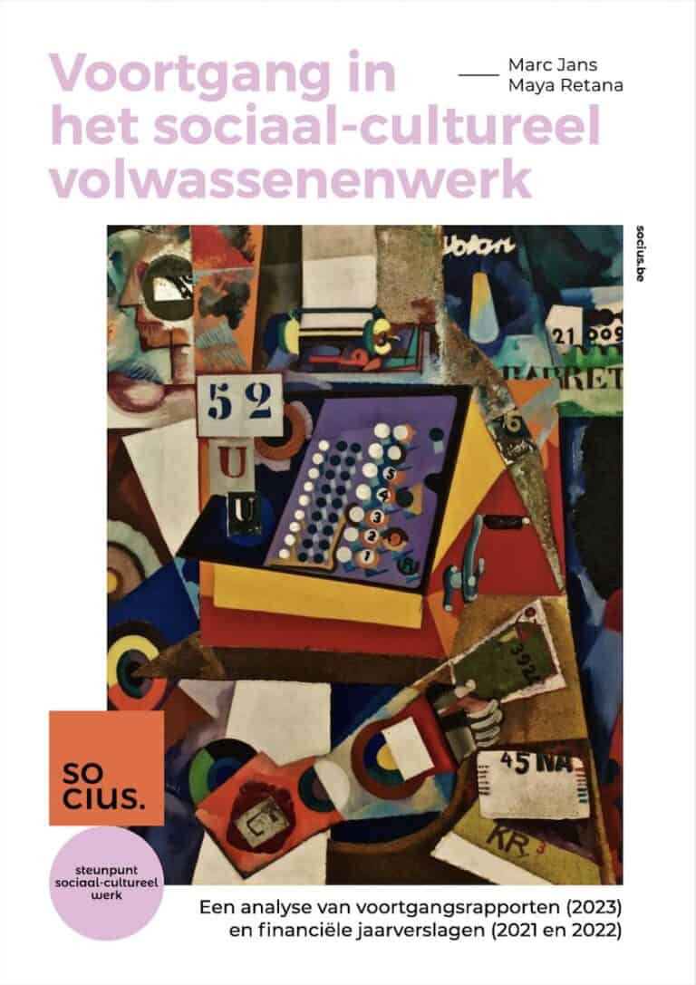 Voortgang in het sociaal-cultureel volwassenenwerk