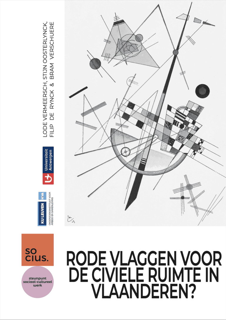 Foto: Rode vlaggen voor de civiele ruimte in Vlaanderen?