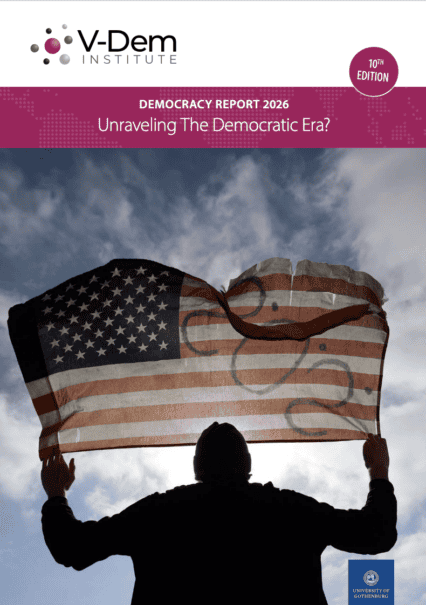 'V-DEM Democracy' -rapport 2026