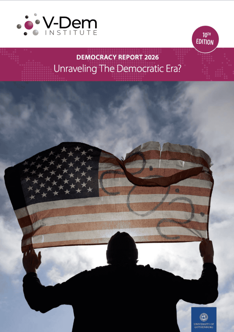'V-DEM Democracy' -rapport 2026