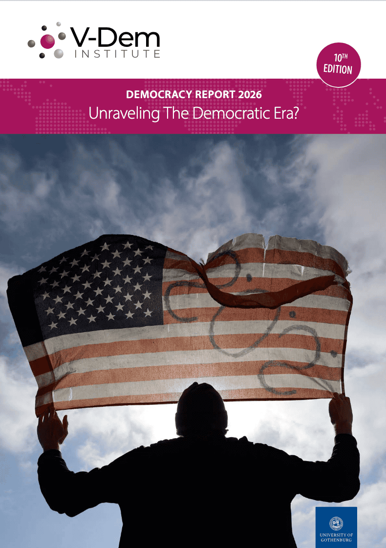 'V-DEM Democracy' -rapport 2026