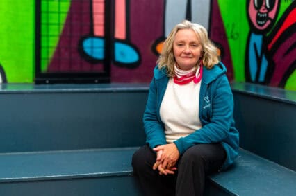 Dit is een portret van vrijwilliger Marina van Welzijnszorg.