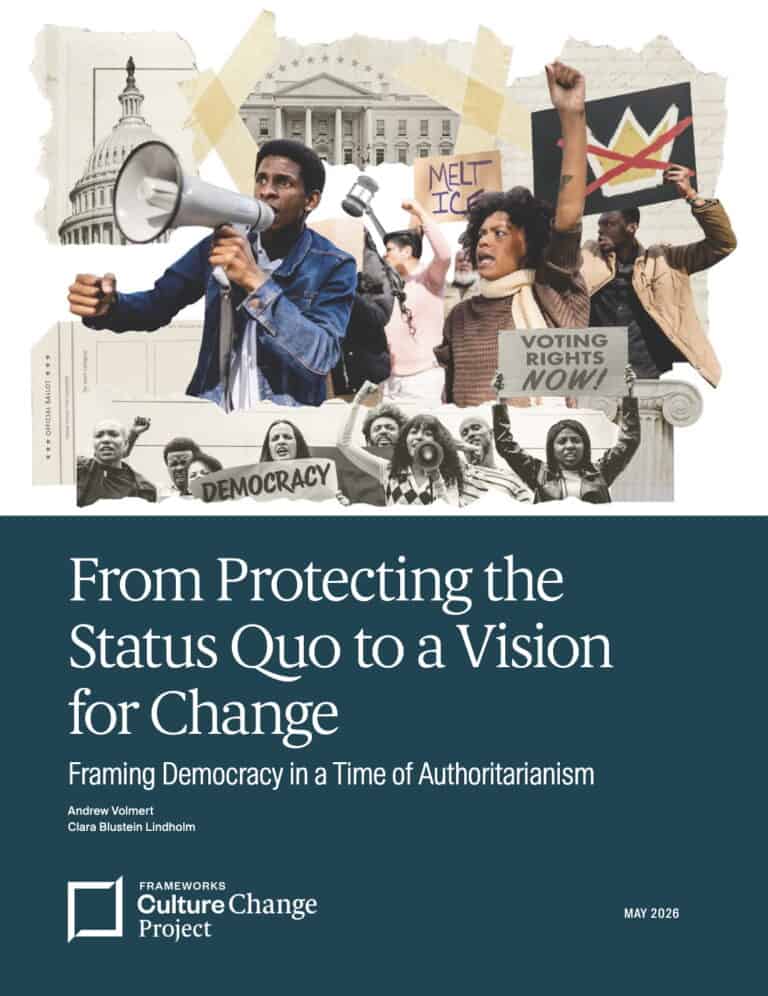 Foto: From Protecting the Status Quo to a Vision for Change